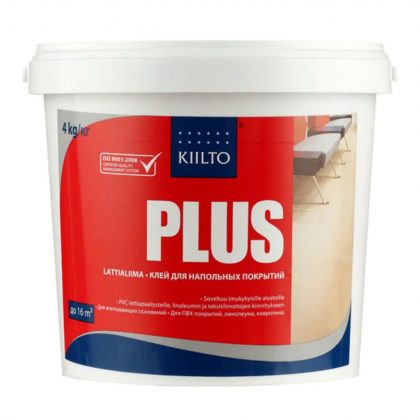 Клей для виниловых покрытий Kilto/Kesto 3 Plus 4кг